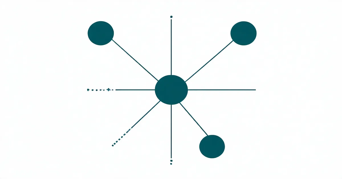 Abstract diagram showing partnership collaboration model between chassis provider and biology programs